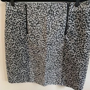 Animal Print Skirt